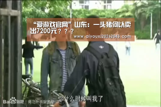 “爱游戏官网”山东:一头猪何以卖出7200元???(图4) 爱游戏体育